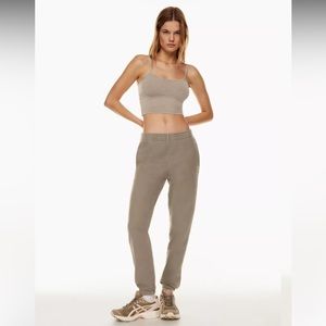 Cozy Fleece Perfect Sweatpant in Gd Turner Taupe